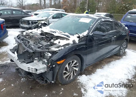 2016 Honda Civic Lx из США, поврежденный, VIN 2HGFC4B50GH301859